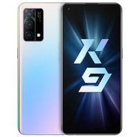Oryginalny telefon komórkowy Oppo K9 6.43 Cal 90Hz 8GB RAM 128GB ROM Snapdragon 768G Octa Core Android 11 szybkie ładowanie 65W Smartphone 4